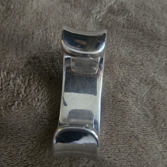 Vintage 925 SSD Silver Cuff Bracelet - Picture 5 of 8